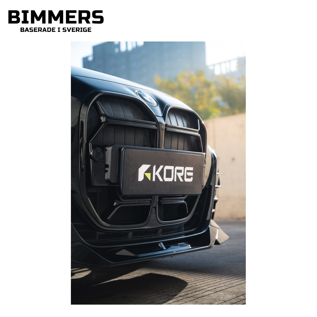 Frontläpp KORE BMW 4-serie G22 M Sport, blank svart, bild 4
