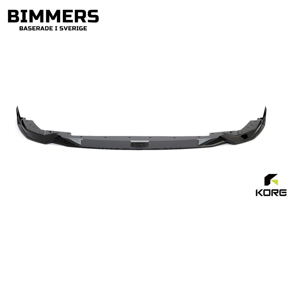 Frontläpp med canards KORE BMW 3-serie G20 LCI från 2022 M Sport, blank svart, bild 5