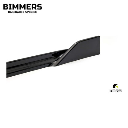 Frontläpp med canards KORE BMW 3-serie G20 LCI från 2022 M Sport, blank svart, bild 6
