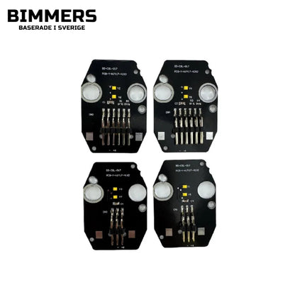 Fyra stycken gula DRL moduler till BMW F20 och F21