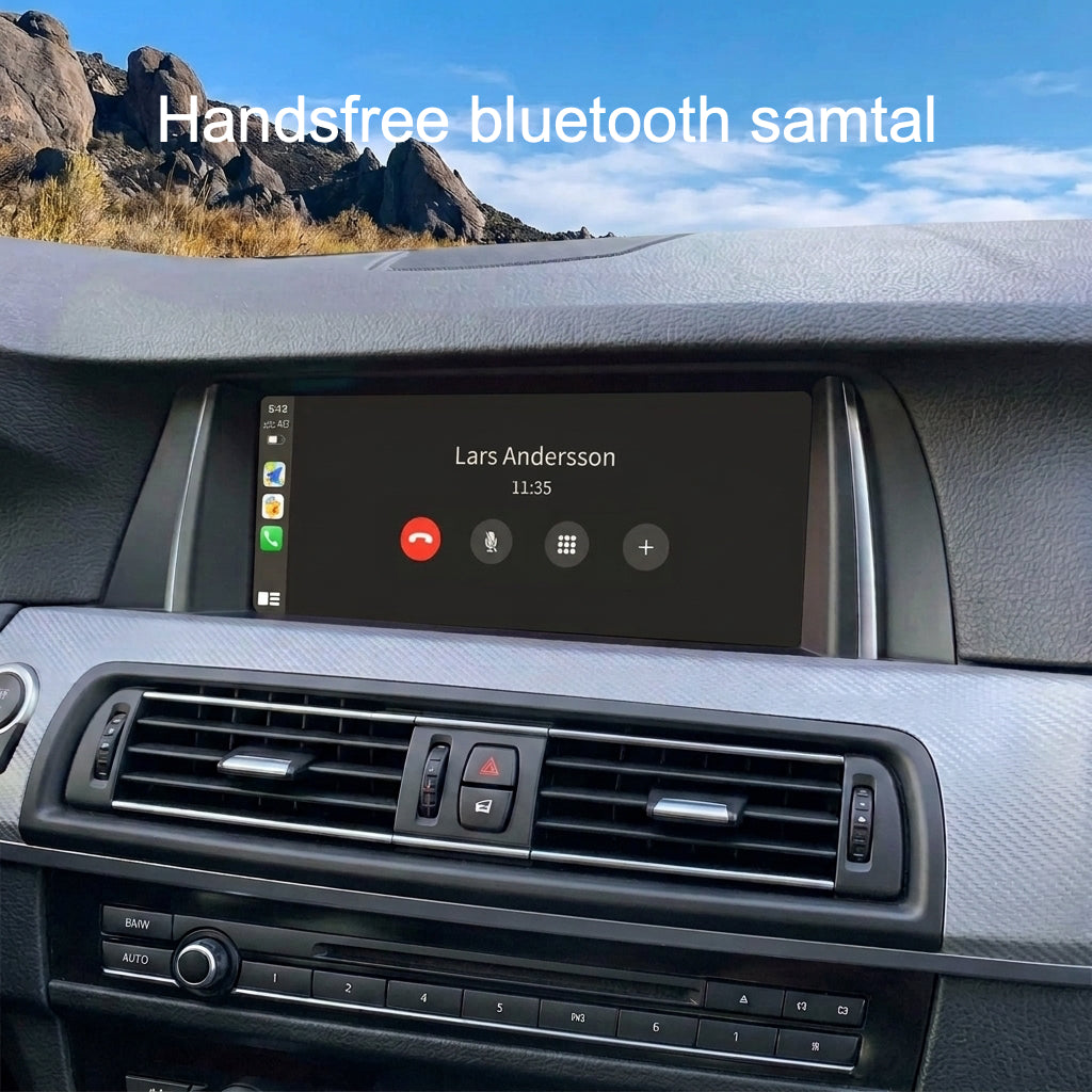 Handsfree samtal på Bimmers Linux-skärm för BMW F10 och F11