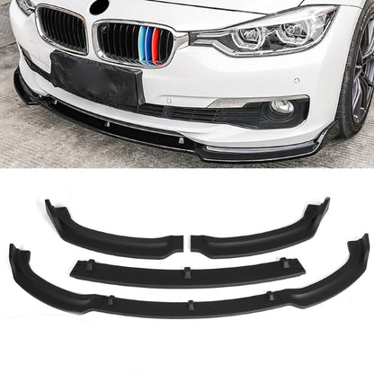 Bimmers™ Splitter/Spoilerläpp i blank svart (Passar F30/F31, 2016-2019)