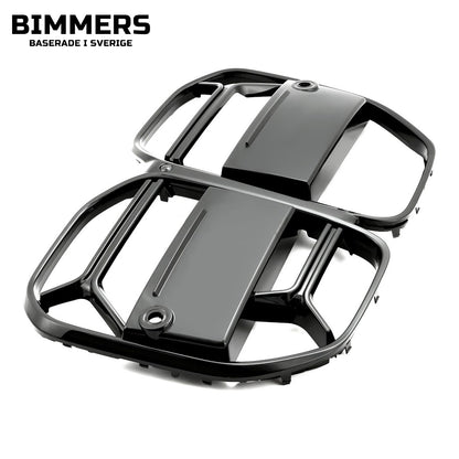 Njurgrill CS-design BMW 4-serie G22 G23 2020, blank svart, bild 3