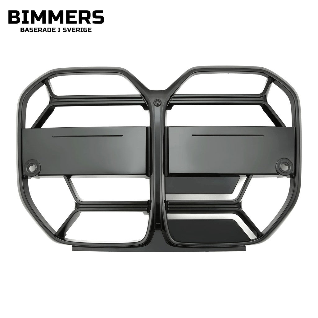 Njurgrill CS-design BMW 4-serie Gran Coupé G26 från 2021, blank svart, bild 1