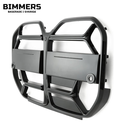 Njurgrill CS-design BMW 4-serie Gran Coupé G26 från 2021, blank svart, bild 2