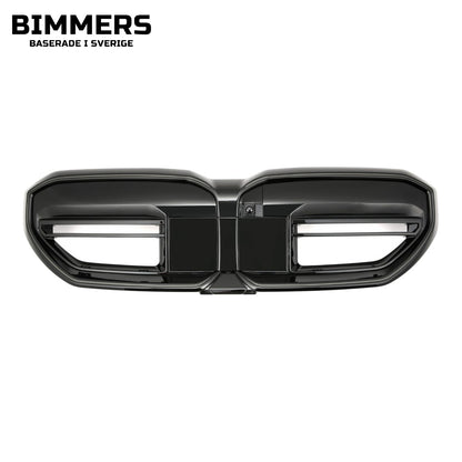 Njurgrill öppen design BMW 5-serie G60 G61 från 2023, med led-modul, bild 3