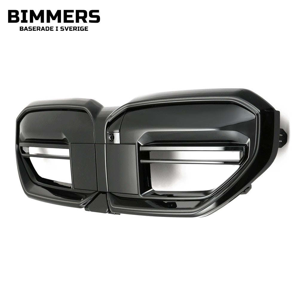 Njurgrill öppen design BMW 5-serie G60 G61 från 2023, utan led-modul, bild 3