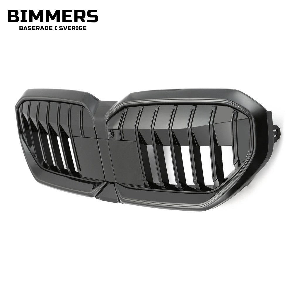Njurgrill vertikala spalter BMW 5-serie G60 G61 från 2023, med led-modul, bild 4