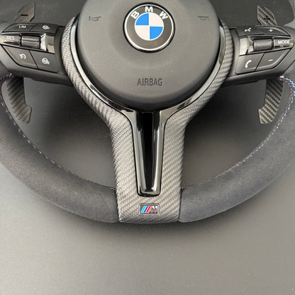 Nedre delen av kolfiber m-sport ratt