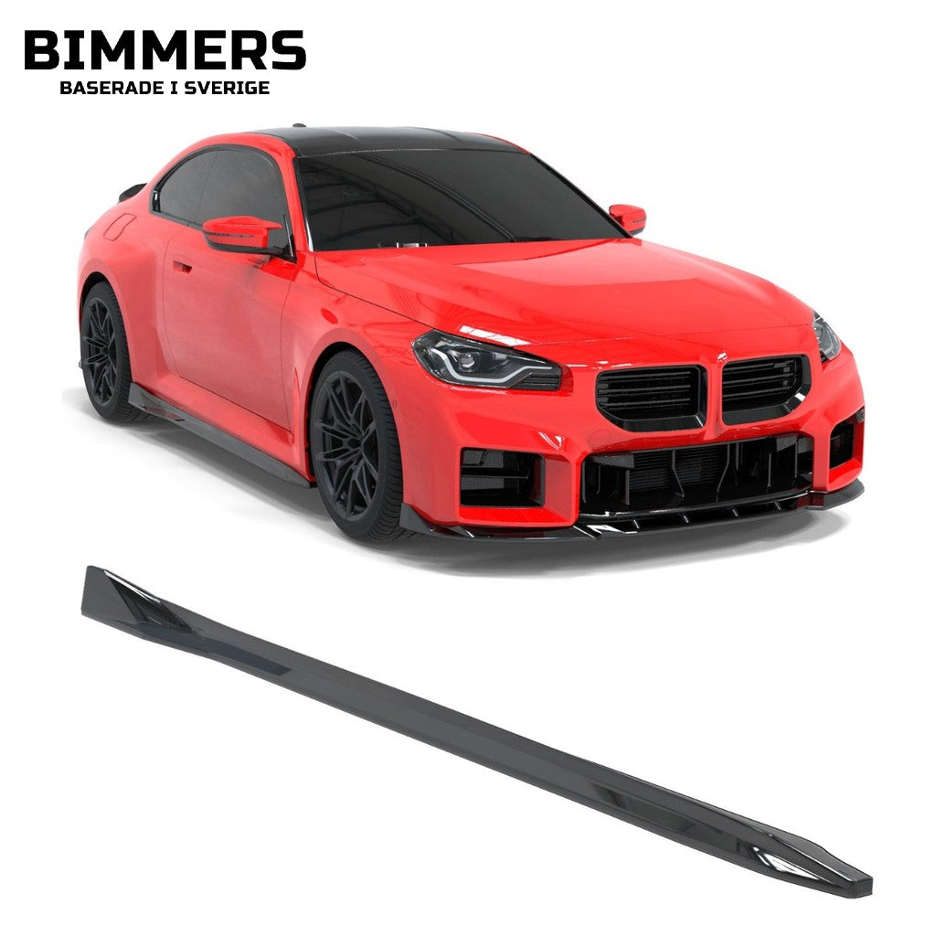 Sidokjolar Apex BMW M2 G87 från 2023, blank svart, bild 1