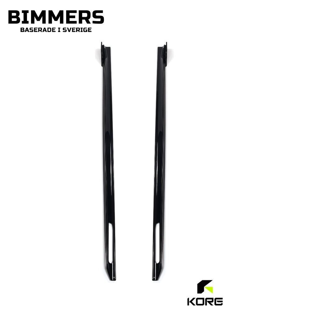 Sidokjolar KORE BMW 4-serie G22 M Sport, blank svart, bild 3