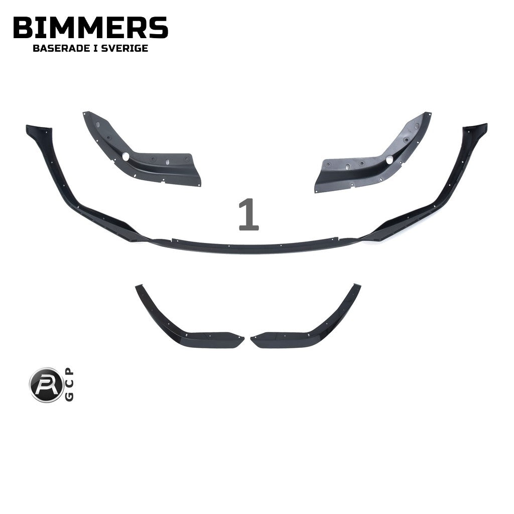 Stylingpaket BMW 3-serie G20 från 2018 M Sport, blank svart, bild 2