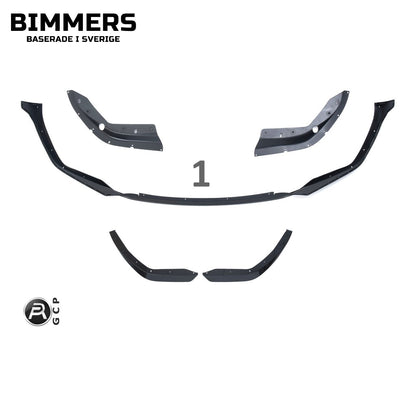 Stylingpaket BMW 3-serie G20 från 2018 M Sport, blank svart, bild 2